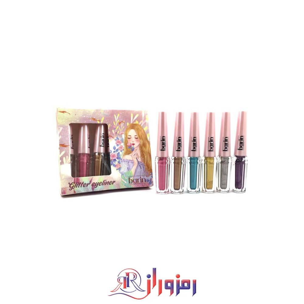 خط چشم مویی و رنگی بارین barin پک 6 عددی،خرید و قیمت خط چشم مویی و رنگی بارین barin پک 6 عددی